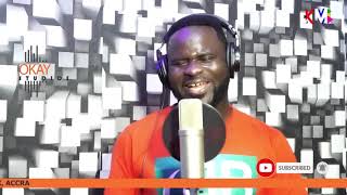 SK Frimpong VOICE OF INSPIRATION live Okay Studio [upl. by Osnofledi]