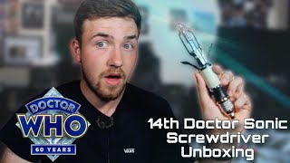 The 14th Doctor Sonic Screwdriver Unboxing [upl. by Sad]