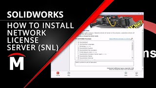 SOLIDWORKS Network License Server  Installation and Activation [upl. by Yblocaj844]