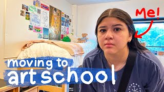 RISD movein vlog [upl. by Hibben]