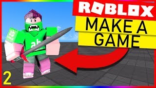 How To Make A Roblox Game  Episode 2 [upl. by Geaghan]