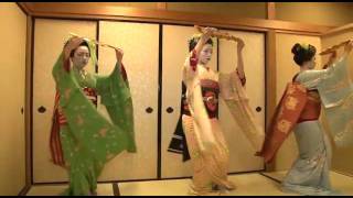 Traditional Japanese Dance by Maiko quotKyounoShikiquotthat means four season of Kyotoquot [upl. by Oguh]