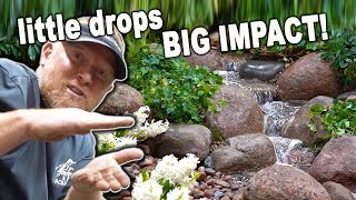 How to Build a Small Waterfall Using an Aquascape DIY Kit [upl. by Marya]