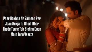 AANKH UTHI MOHABBAT NE LYRICS  EMRAAN HASHMI  JUBIN NAUTIYAL  TANISHK B MANOJ M  YUKTI T [upl. by Ahseiuqal]