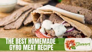 Easiest Tastiest and BEST Homemade Gyro Meat Recipe [upl. by Edana954]