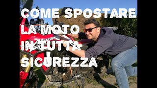 Come spostare la moto in TUTTA SICUREZZA [upl. by Leverett]