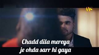 Chad Dila Mereya  Ninja  SGN whatsapp status  Sad Song  Aadat [upl. by Carling]