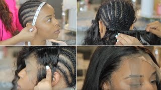 CLIENT SERIES How to DO A Lace Front Sewin  EXTREMELY DETAILED [upl. by Yehsa]