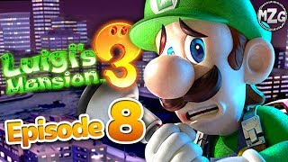 Luigis Movie 8F Paranormal Productions  Luigis Mansion 3 Gameplay Walkthrough Part 8 [upl. by Ydasahc]