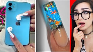 Weirdest NAIL ART that should NOT Exist [upl. by Phi]