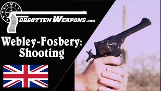 Shooting the WebleyFosbery Automatic Revolver  Including Safety PSA [upl. by Sivek998]