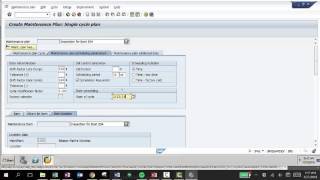SAP Preventive Maintenance [upl. by Ardekan]