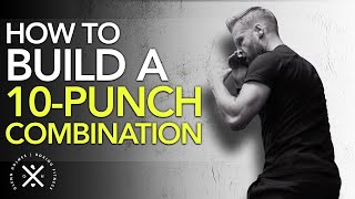 How To Build Long Boxing Combinations  10 Punch Combos Using 3 Basic Punches [upl. by Anerehs]