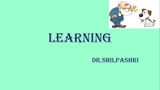 LearningTheories of Learning Organisational Behaviour [upl. by Merriman350]