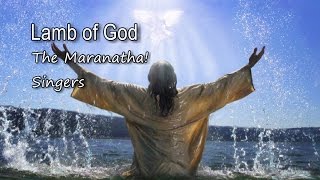 Lamb of God  The Maranatha Singers with lyrics [upl. by Lamaaj854]