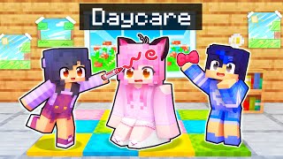 Pranking The DAYCARE Babysitter In Minecraft [upl. by Aretta758]