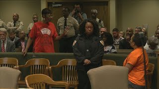 WEB EXTRA Sherra Wright pleads guilty in Lorenzen Wright murder case  full court appearance [upl. by Anerahs]