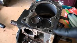 Briggs and Stratton Engine Disassembly Part 1 of 2 [upl. by Alber]