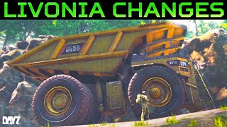 All Livonia Map Changes for DayZ 119 [upl. by Eenattirb460]