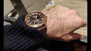 Christopher Ward C63 Sealander Bronze COSC unboxing [upl. by Buatti370]