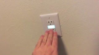 Review Legrand Night Light Outlet ntl885trwcc6 Pass Seymour [upl. by Kendrick]