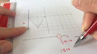 Enlargement  Scale Factor 15 Transformation [upl. by Nanette]