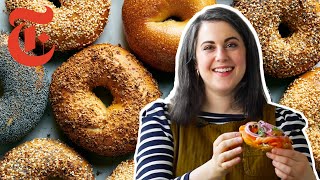 Claire Saffitz Makes Homemade Bagels  NYT Cooking [upl. by Allare641]