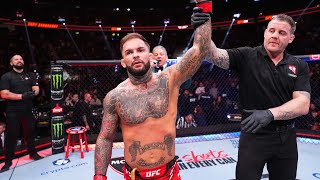 Cody Garbrandt Octagon Interview  UFC 296 [upl. by Ahsiad]