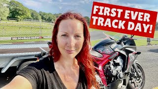 First Motorcycle Track Day What to expect as a beginner female biker [upl. by Menard]