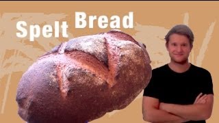 Easy Wholemeal Spelt Bread Recipe [upl. by Ardnatal534]