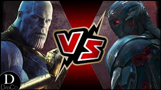 Thanos VS Ultron  BATTLE ARENA [upl. by Lanfri13]