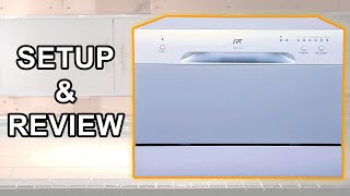 SPT Countertop Dishwasher Setup amp Review  For Small Kitchens [upl. by Otcefrep]