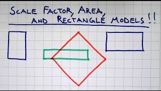 Scale Factor Area and Rectangle Models [upl. by Kliber]