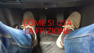 Come si usa la frizione AUTOSCUOLA MANTICA [upl. by Bohon]