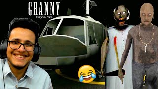 GREATEST HELICOPTER ESCAPE GRANNY CHAPTER 2 [upl. by Hashim]