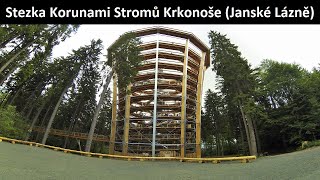 Stezka Korunami Stromů Krkonoše Janské Lázně [upl. by Johm]