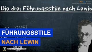 Führungsstile nach Lewin [upl. by Danie30]