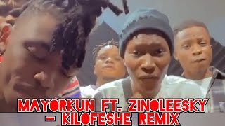 Zinoleesky Ft Mayorkun  Kilofeshe Remix Official Video [upl. by Asiulana827]