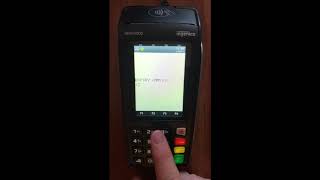 Ingenico Desk5000  Card Not Present Transaction [upl. by Maurits704]