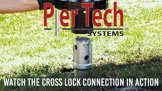 Helical Pier Cross Lock Connection [upl. by Serrano79]