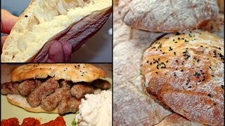 Bosanske Lepinje za ćevape  Somuni Bosnian Flatbread  supersoft [upl. by Yllim362]