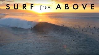 Surf From Above  Oahus North Shore in 4K [upl. by Ecnarf399]