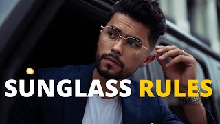 6 Sunglass Rules Every Guy Should Follow [upl. by Leonsis]