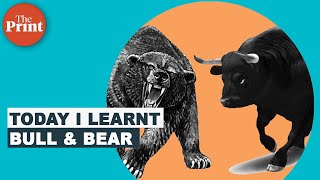 What do bull and bear mean in the stock market [upl. by Philip]