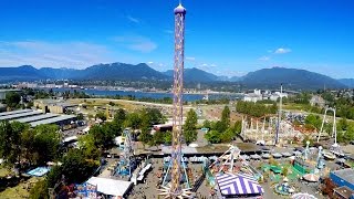 Hellevator onride HD POV Playland at the PNE [upl. by Llywellyn]