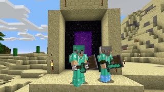 WIGETTA EXTREMO 2  PORTAL AL NETHER 10  MINECRAFT 17w06a [upl. by Iznekcam]