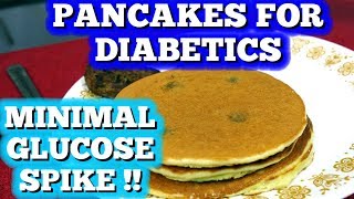 Pancakes for Diabetics  that ACTUALLY TASTE GOOD [upl. by Ueihttam]