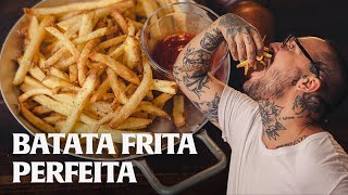 BATATA FRITA CROCANTE E SEQUINHA [upl. by Naitsirk246]