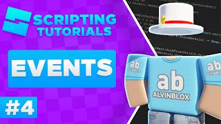 Events  Roblox Scripting Tutorial [upl. by Attirb]