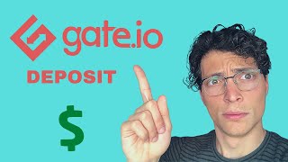 How to Deposit Money on Gateio Exchange  Simple Tutorial [upl. by Roseline728]